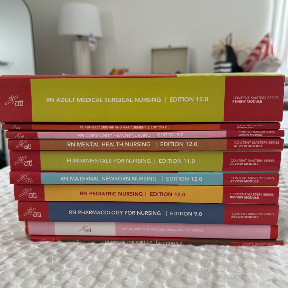 ATI Nursing School content mastery series full bundle